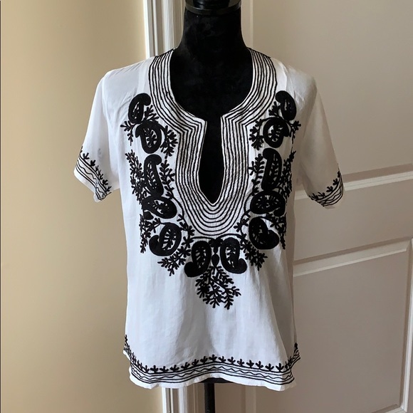 NEW ladies lightweight BOHO embroidered top - Picture 3 of 9